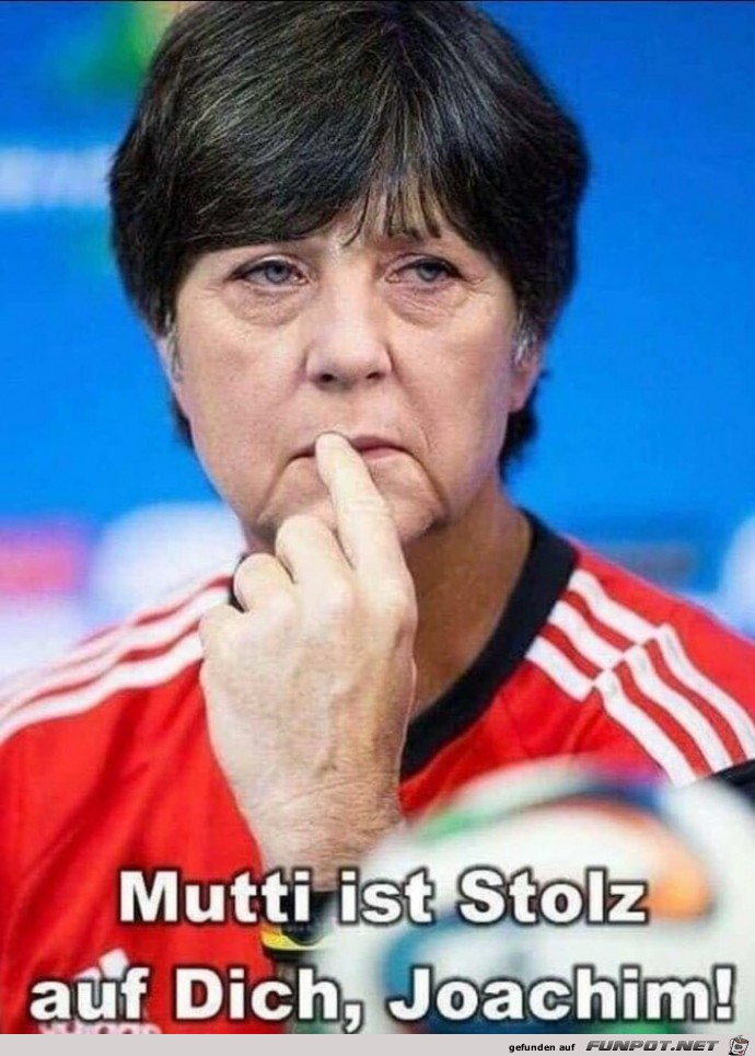 Mutti ist stolz