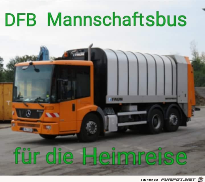 DFB Mannschaftsbus