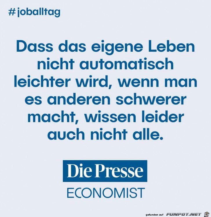 dass das eigene Leben dass das eigene Leben