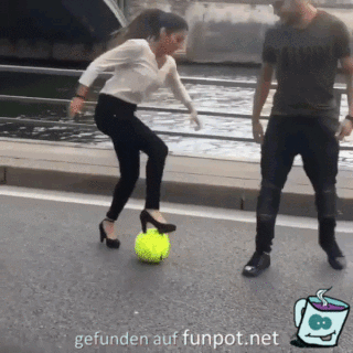 Fußball dribbeln Fußball dribbeln