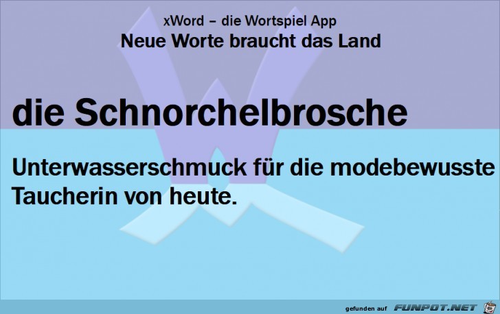 Neue-Worte-Schnorchelbrosche Neue-Worte-Schnorchelbrosche