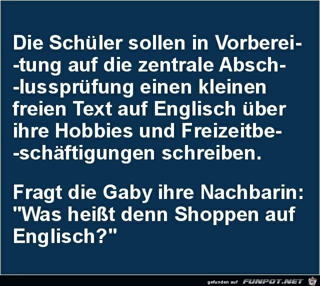 Die Schueler sollen Die Schueler sollen