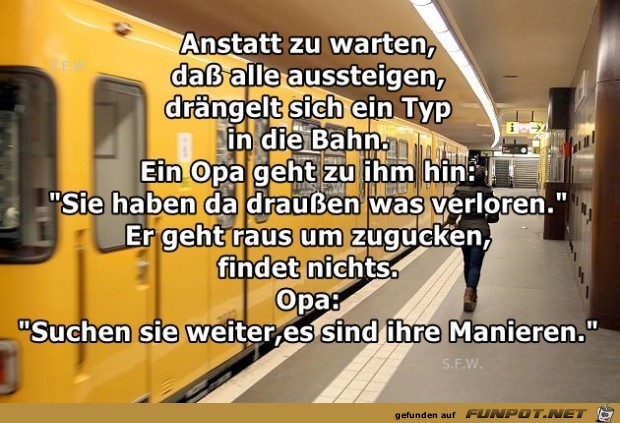 Anstatt zu warten Anstatt zu warten