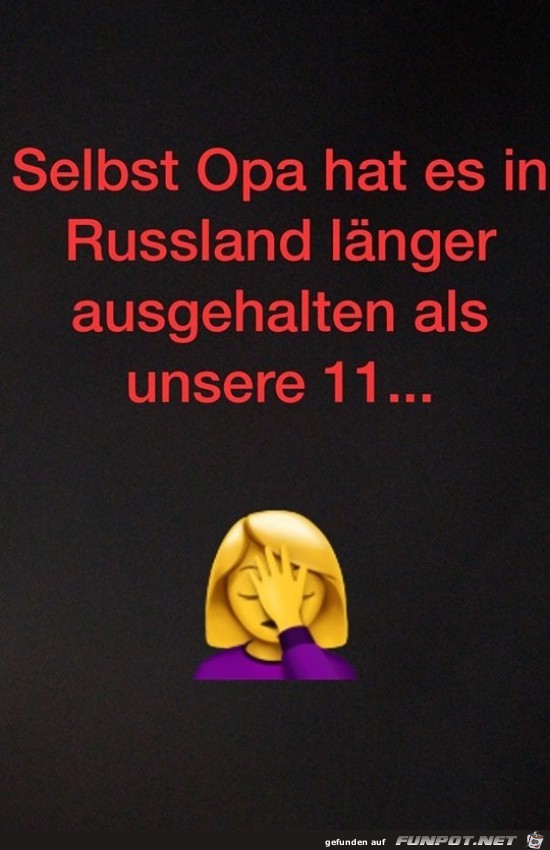 in Russland länger ausgehalten....... in Russland länger ausgehalten.......