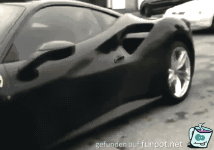 Das erstemal im Ferrari Das erstemal im Ferrari