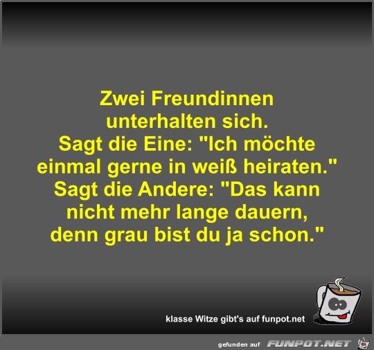 Zwei Freundinnen unterhalten sich Zwei Freundinnen unterhalten sich