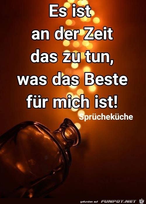 Es ist an der Zeit