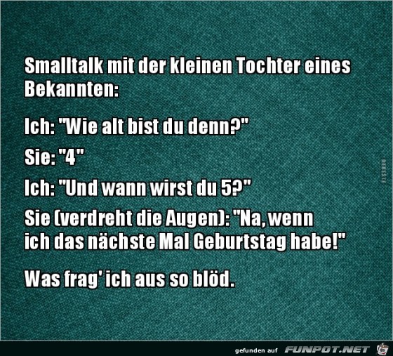 Dmliche Frage