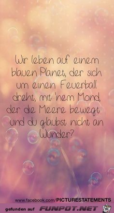 wir leben auf einem blauen Planeten