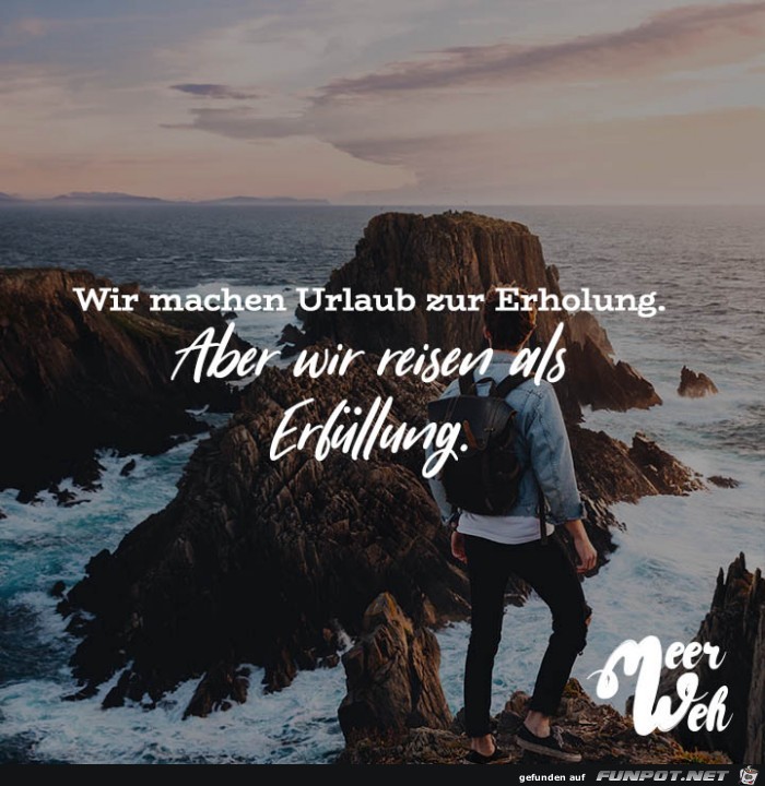 wir machen Urlaub