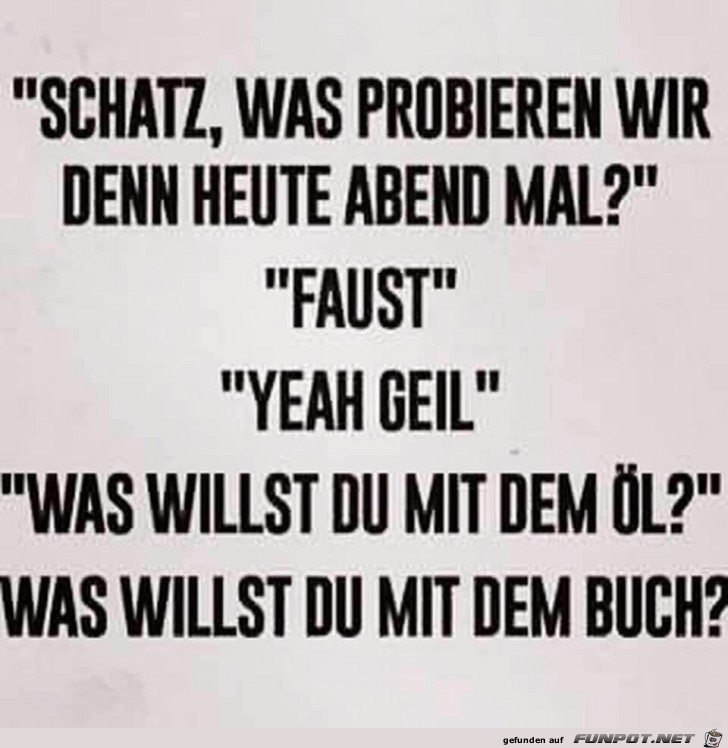 Schatz.... Schatz....