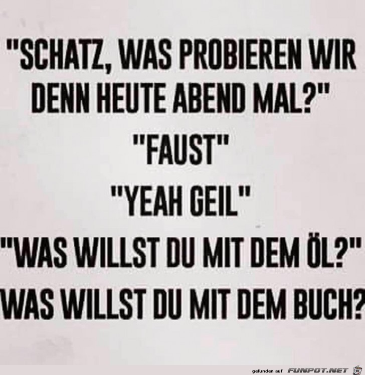 Schatz....