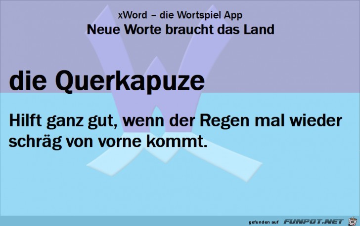 Neue-Worte-Querkapuze