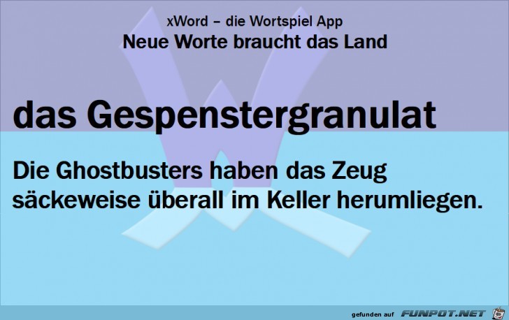 Neue-Worte-Gespenstergranulat