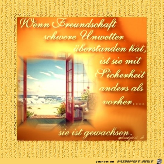 wenn freundschaft......