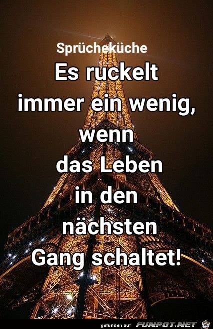 Es ruckelt immer ein wenig