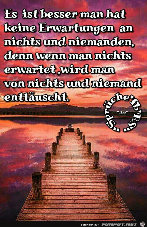 Keine Erwartung Keine Erwartung
