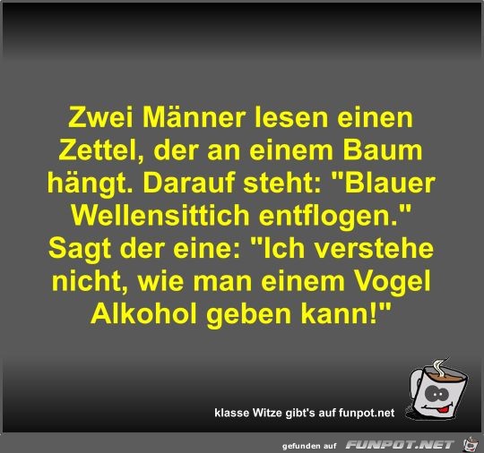 Zwei Männer lesen einen Zettel Zwei Männer lesen einen Zettel