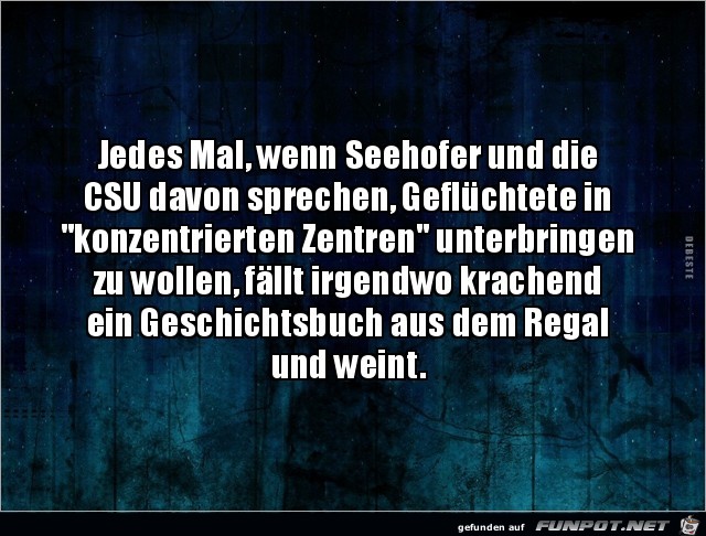 Seehofer und die CSU