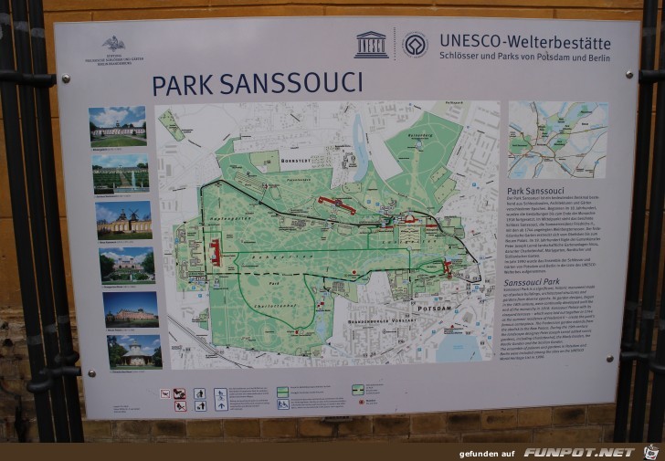 Park Sanssouci Uebersicht