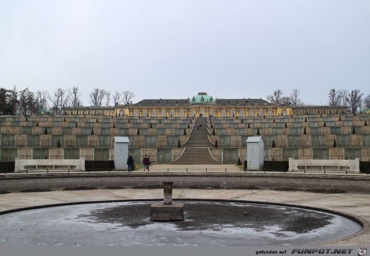 Impressionen aus Sanssouci (Potsdam) im Winter