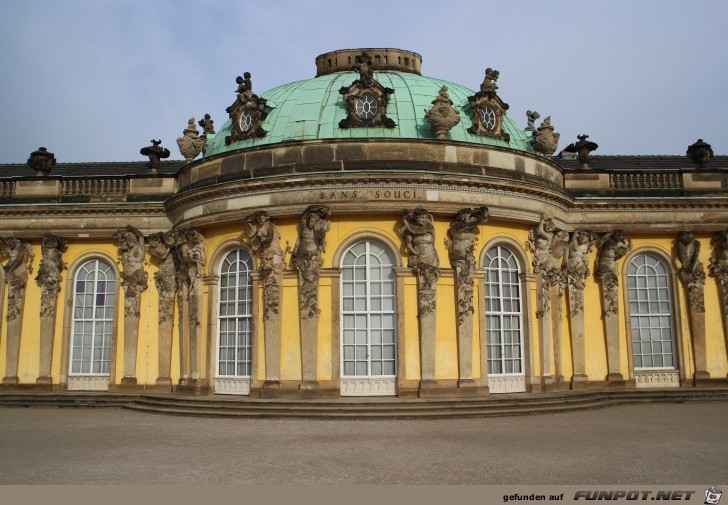 Impressionen aus Sanssouci (Potsdam) im Winter Teil 2