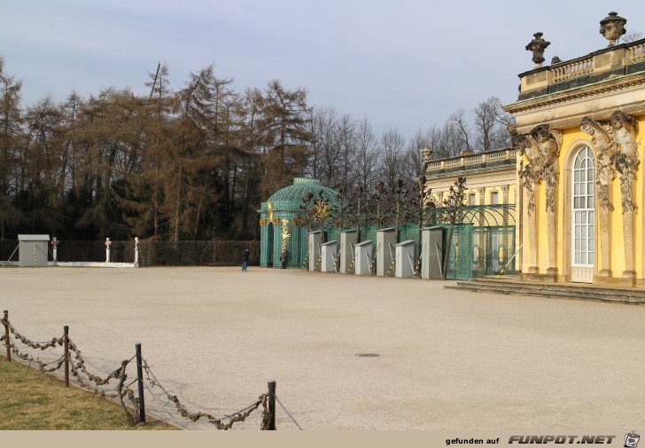 Impressionen aus Sanssouci (Potsdam) im Winter Teil 2