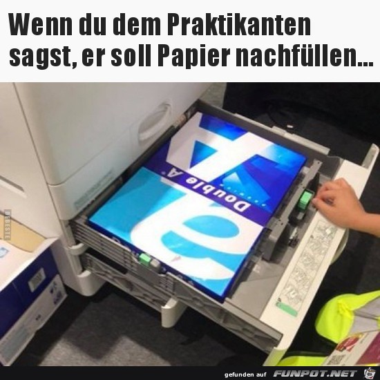 Cleverer Praktikant Cleverer Praktikant