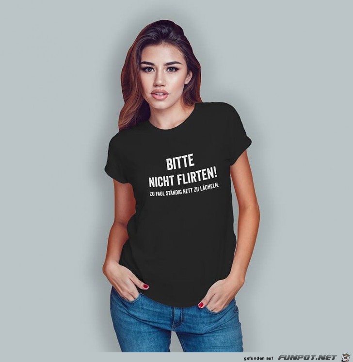 Bitte nicht flirten Bitte nicht flirten