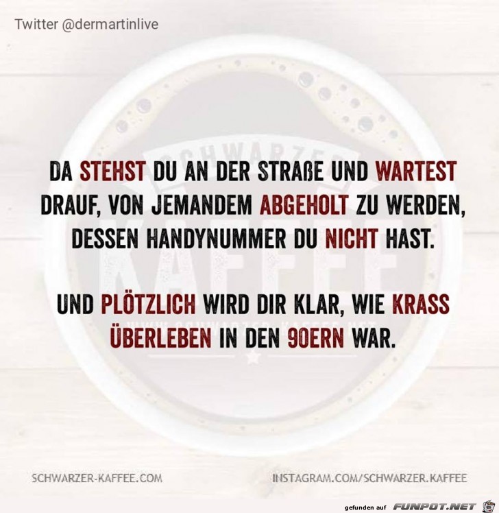 Warten auf den Abholer Warten auf den Abholer