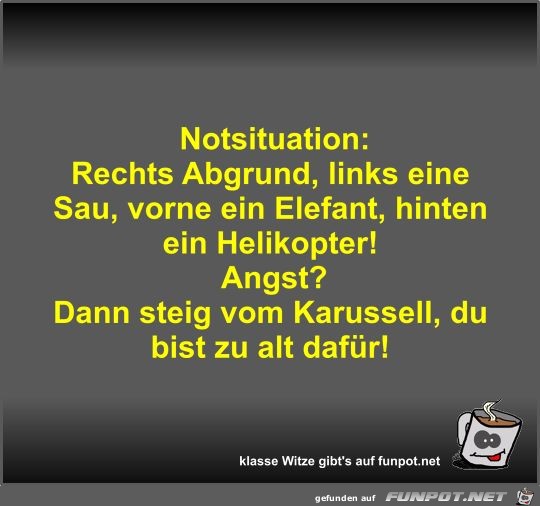 Notsituation Notsituation