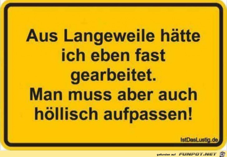 Langeweile Langeweile