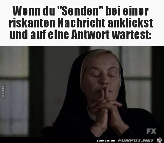 Warten auf Antwort Warten auf Antwort