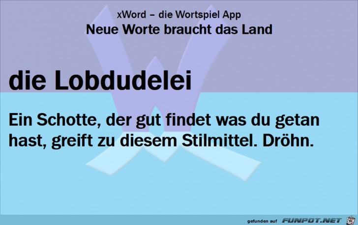 Neue-Worte-Lobdudelei