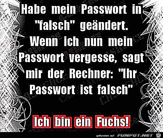 ich bin ein Fuchs..... ich bin ein Fuchs.....
