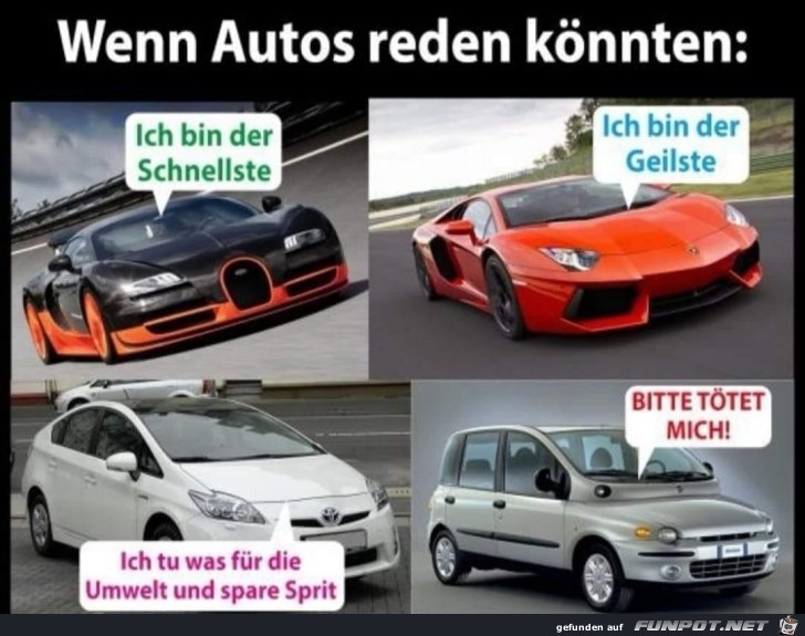 Wenn Autos reden könnten Wenn Autos reden könnten