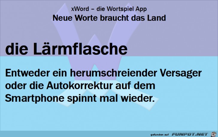 Neue-Worte-Laermflasche