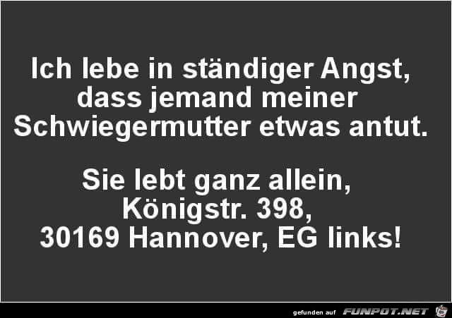 Schwiegermutter Schwiegermutter