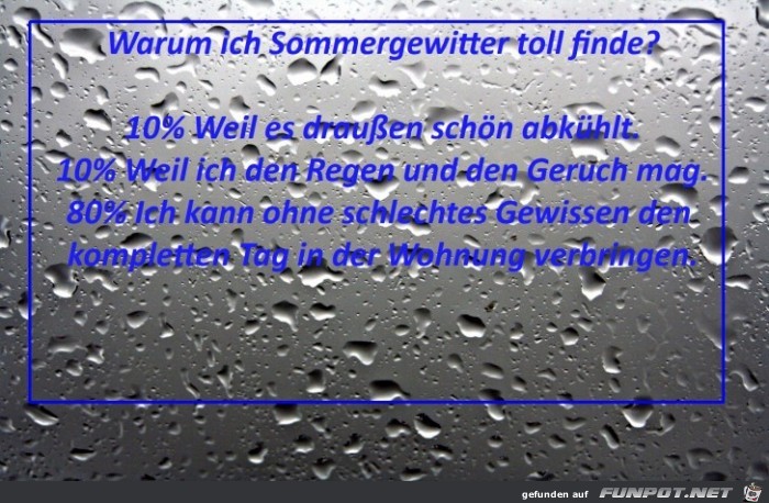 Sommergewitter