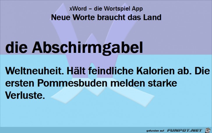 Neue-Worte-Abschirmgabel