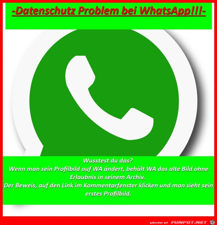 Datenschutzpanne bei WhatsApp Datenschutzpanne bei WhatsApp