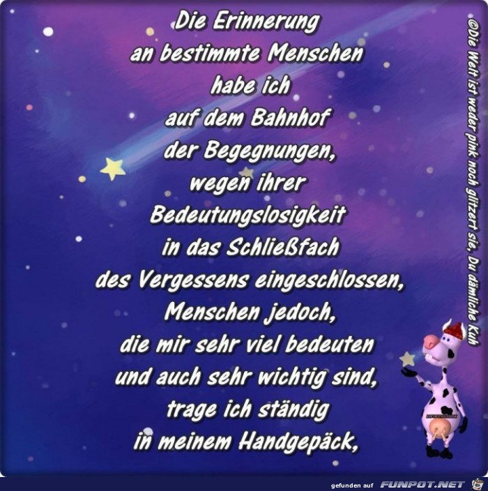 Die Erinnerung Die Erinnerung