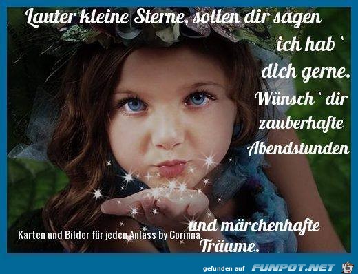 Lauter kleine Sterne