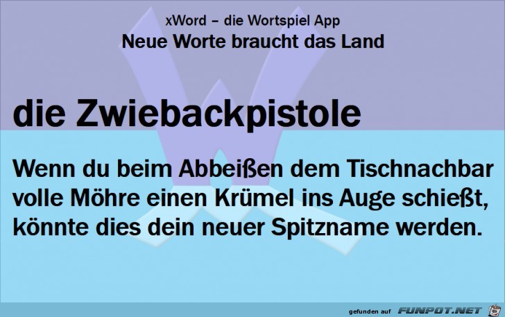 Neue-Worte-Zwiebackpistole