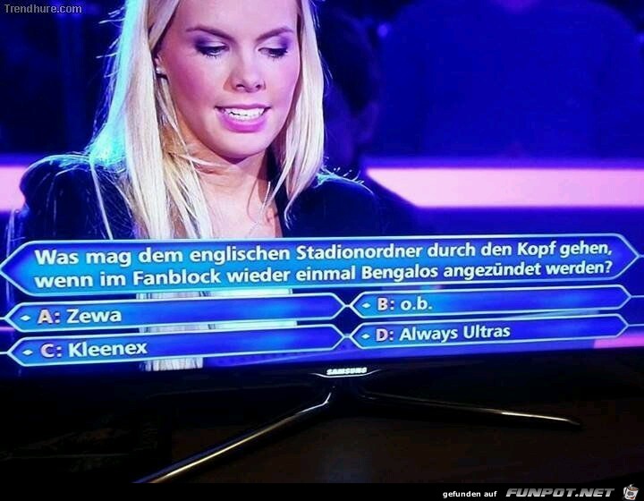 Bengalos im Fanblock, und nun ? Bengalos im Fanblock, und nun ?