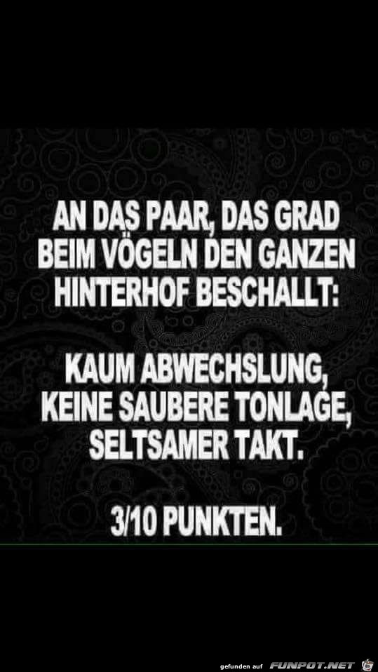 Punktevergabe Punktevergabe