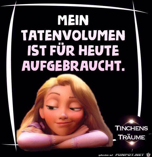 Tatenvolumen Tatenvolumen