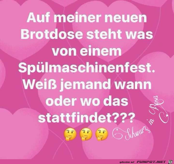 Weis jemand was Weis jemand was