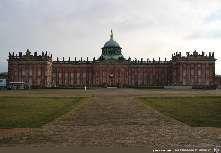 Das Neue Palais in Potsdam