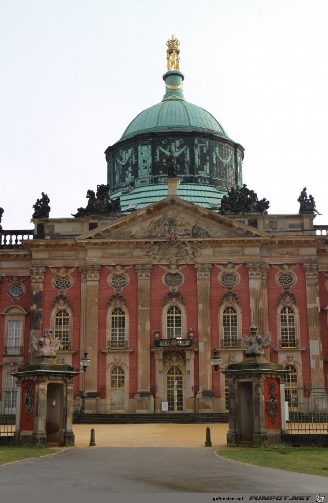 Das Neue Palais in Potsdam